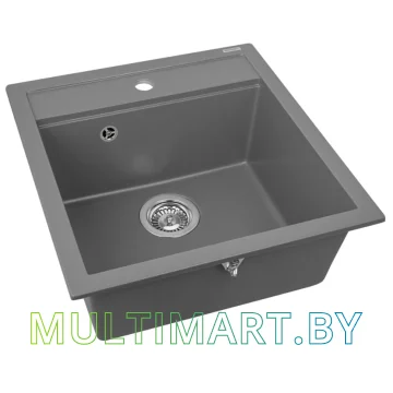 Кухонная мойка Aquasanita Tesa SQT100W (alumetallic 202)